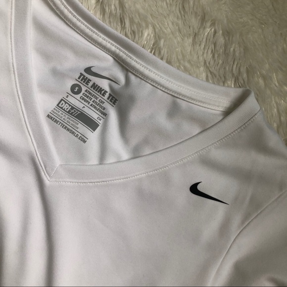 Nike Tops - White Nike Dri Fit Tee
